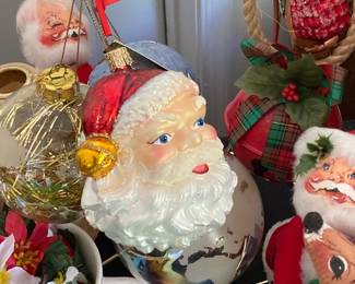Hand Blown Glass Christmas Ornament