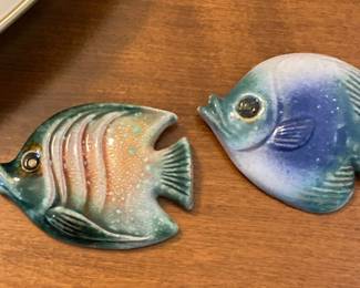 ceramic fish wall hanging