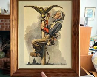 "Gilding the Eagle" - Normal Rockwell
