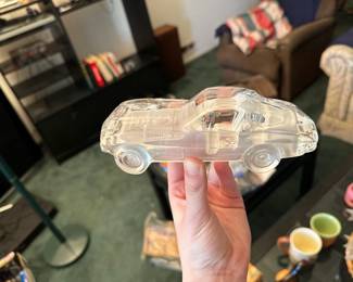 Hofbauer 1963 Chevrolet Corvette Stingray split window crystal paperweight