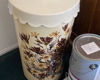 1960s Mid century laundry hamper