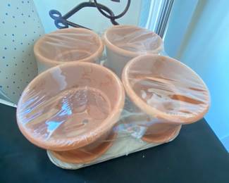 terracotta planters