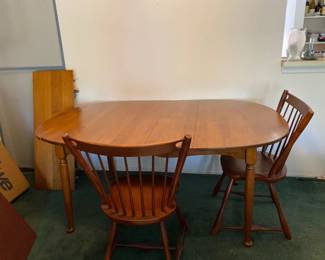 Maple Colonial Style Dining Set
