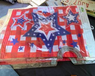 Fourth of July Decorative Flag