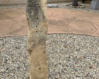 VERY OLD ROCK USED AS FENCING