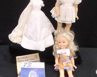 Jackie Kennedy Doll Wedding Dress