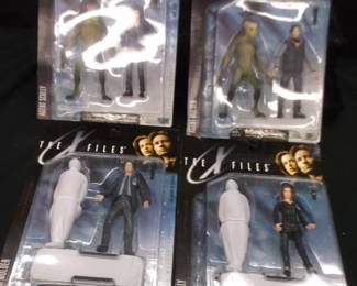 The X Files figures
