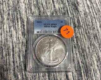 2025 SILVER EAGLE DOLLAR