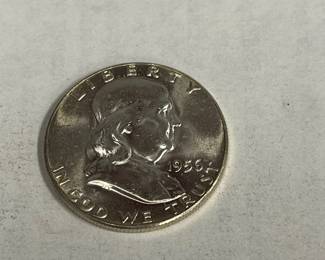 1956 FRANKLIN HALF DOLLAR