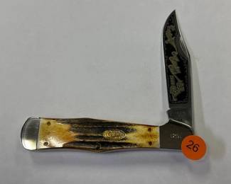 CASE XX STAG COLLECTORS CLUB 1985 KNIFE