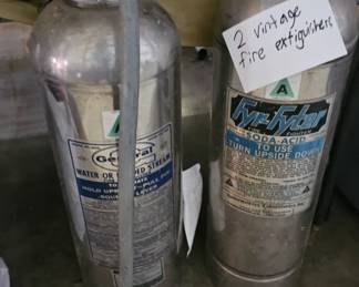 VINTAGE FIRE EXTINGUISHERS