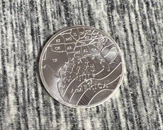 GULF OF AMERICA 1 OZ SILVER ROUND