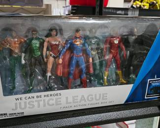 JUSTICE LEAGUE ACTION FIGURE LOT