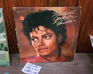MICHAEL JACKSON THRILLER RECORD ALBUM