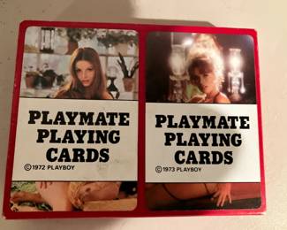 Playmate playing cards