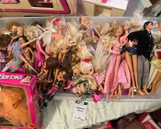 Unmarked Barbies