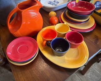 LOT OF FIESTA DISHES