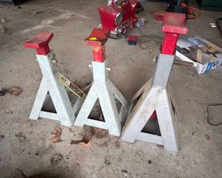 THREE JACK STANDS