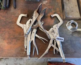 LOCKING PLIERS AND CCLAMPS