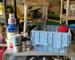 Paint Lot Supplies Step Ladder Extendable Ladder