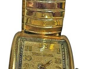 10K Rolled Gold Plate Bulova Watch