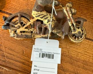 Hubley Cast Harley Davidson