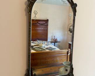 Antique Etched Mirror