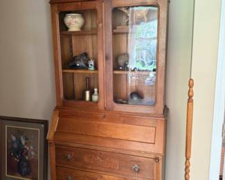Eastlake Drop Front Secretary Desk