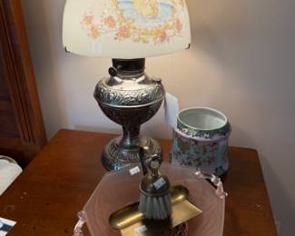 Antique Millers Vestal Lamp