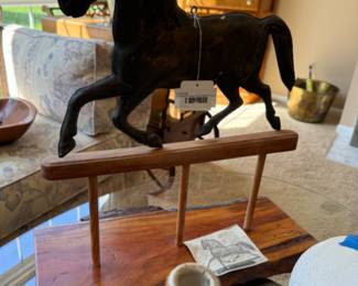 Mounted Antique Horse Weathervane