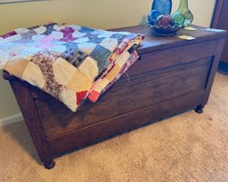 Primitive Antique Blanket Chest