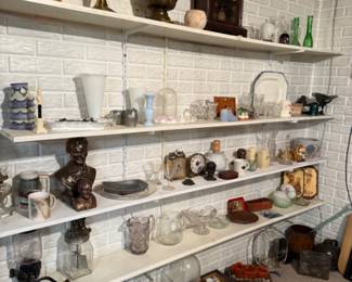 Vases, Lamps, Clocks