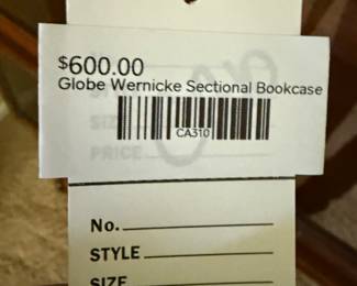 Globe Wernicke Sectional Bookcase