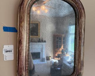 Antique Arched Frame Mirror