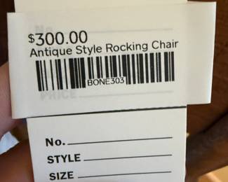 Antique Style Rocking Chair