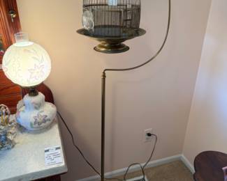 Antique Brass Bird Cage