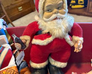 1950' Rushton Santa with Coke Bottle