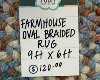 Farmhouse Oval Braided Rug