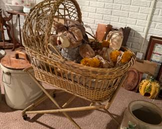 Wicker Bassinet