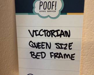 Victorian Queen Size Bed Frame