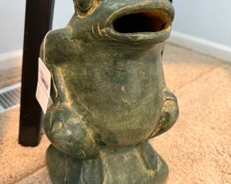 Painted Terracotta Frog