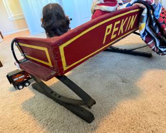 Antique Pekin Wagon Seat