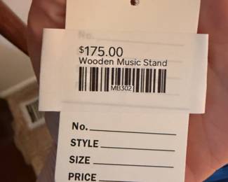 Wooden Music Stand