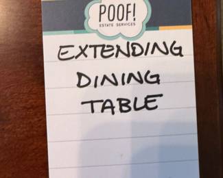 Extending Dining Table