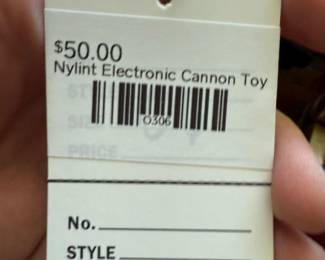 Nylint Electronic Cannon Toy