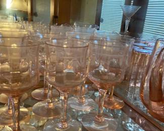 Assortment Of Pink Glasses