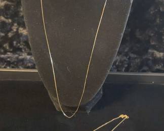 14K Gold Necklace and Bracelet