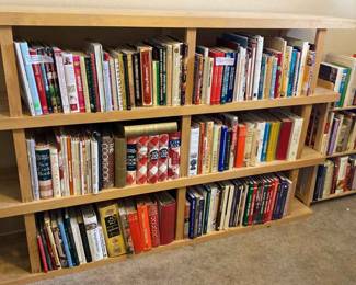 Two Bookcases does not include the books