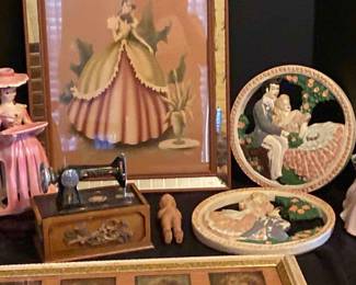 Vintage Wall Hanging Items And More