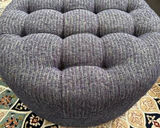 Ottoman 39” diameter.